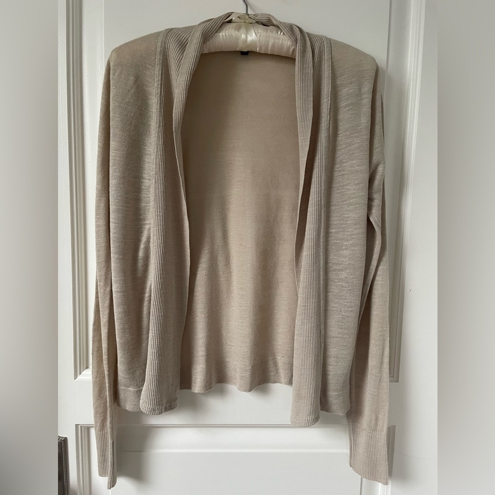 Hobbs Neutral long sleeve cardigan, Small
